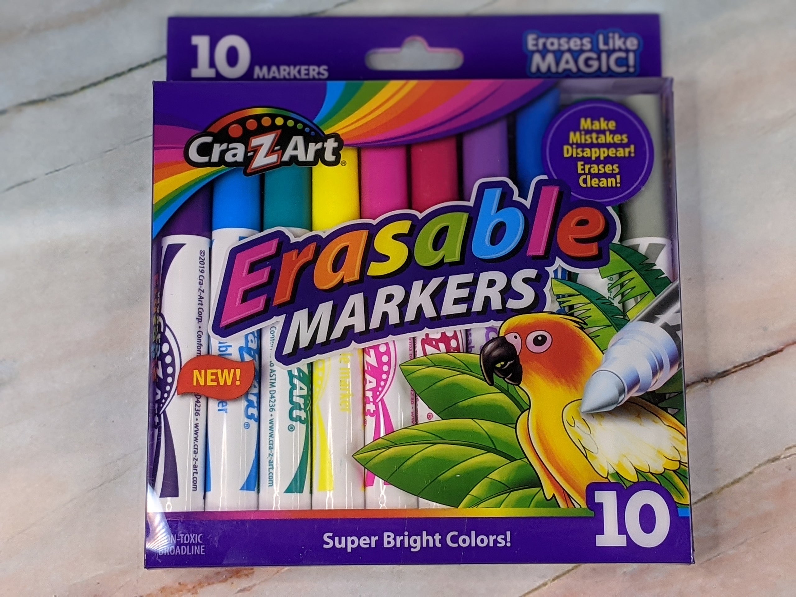 Cra-Z-Art Erasable Markers Review 